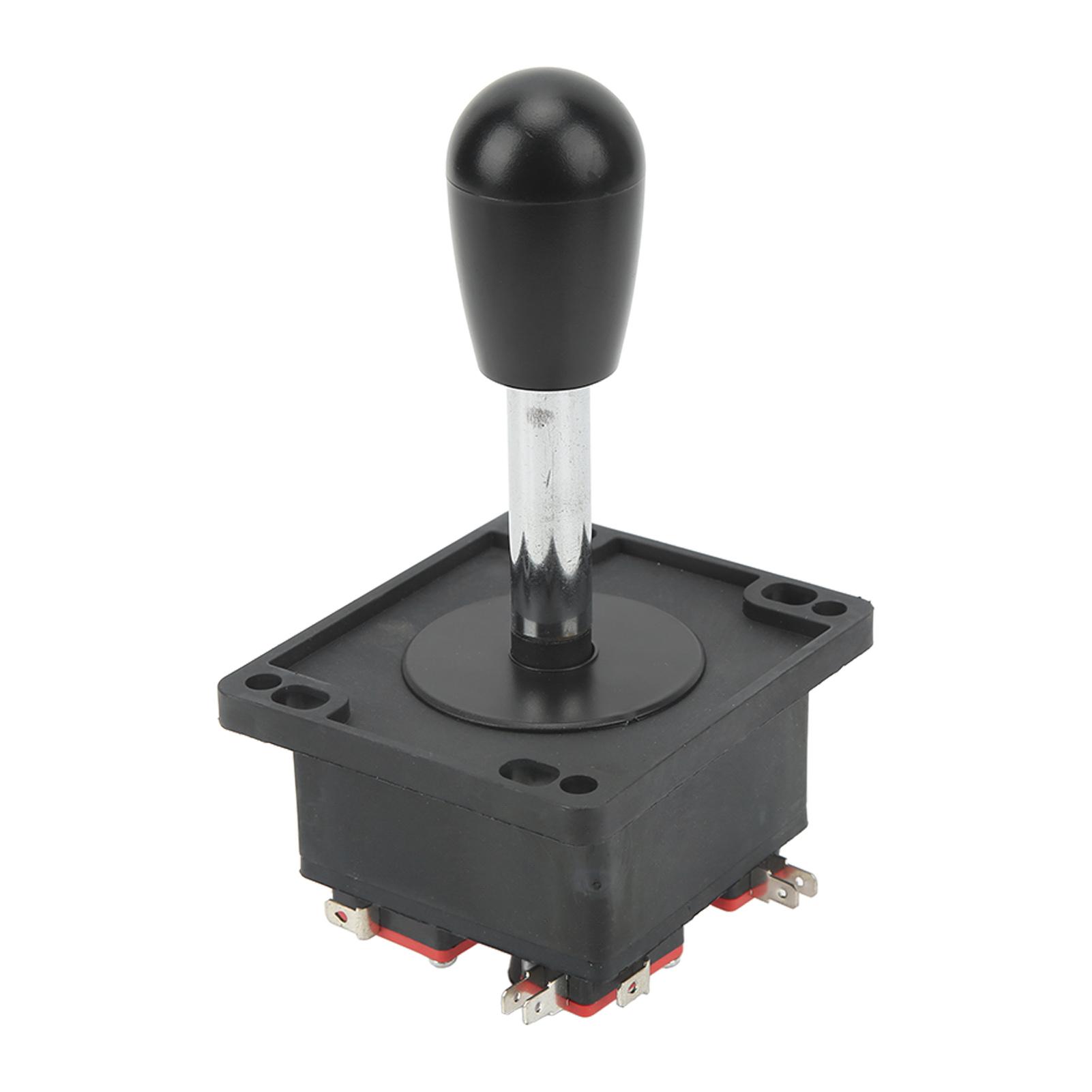 

Аркадный джойстик Черная овальная головка Классическая ручка DIY Джойстик для игровой машины