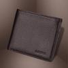 Men's Short Leather Wallet Plus Circumference Large Capacity with Zipper Men's Wallet First Layer Cowhide Soft Leather Clip