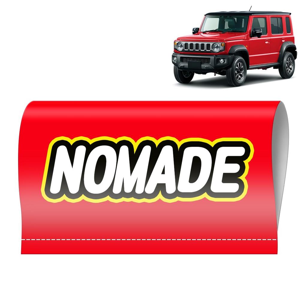 OuTLife New Jimny Nomad JC74 Specific Decal Redesigned Enhances Increases and Increases High Strong 3D No Integrated Adds a Special Easy Installation