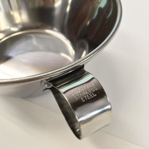 Sunnap Takahiro Okonomiyaki Bowl (Riveted), Silver, 400cc, Large, Stainless Steel, Made in Japan, GKT02001