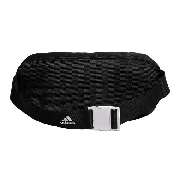 New Adidas Polyester Crossbody Bags Fanny Pack Regular Unisex Black/White Logo DZ9238