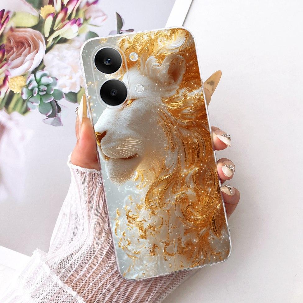 Case For Xiaomi Poco X8 Pro Max Cover Transparent Fashion Butterfly Cute Cat Cool Painted Soft Phone Casing 2602BPC18G
