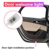 2 Stück Auto-Lichter Zubehör LED Türprojektor Geister Schatten Willkommensleuchte Für Subaru Legacy 2010-2021 2020 2019 2018 2017 2016 2015