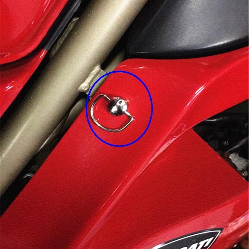 Motorcycle 17mm Racing fairing Fasteners Bolts for YAMAHA XSR900 for HONDA CBR500r CBR600rr cbr650f cb1000r 2010 Motocross bolts