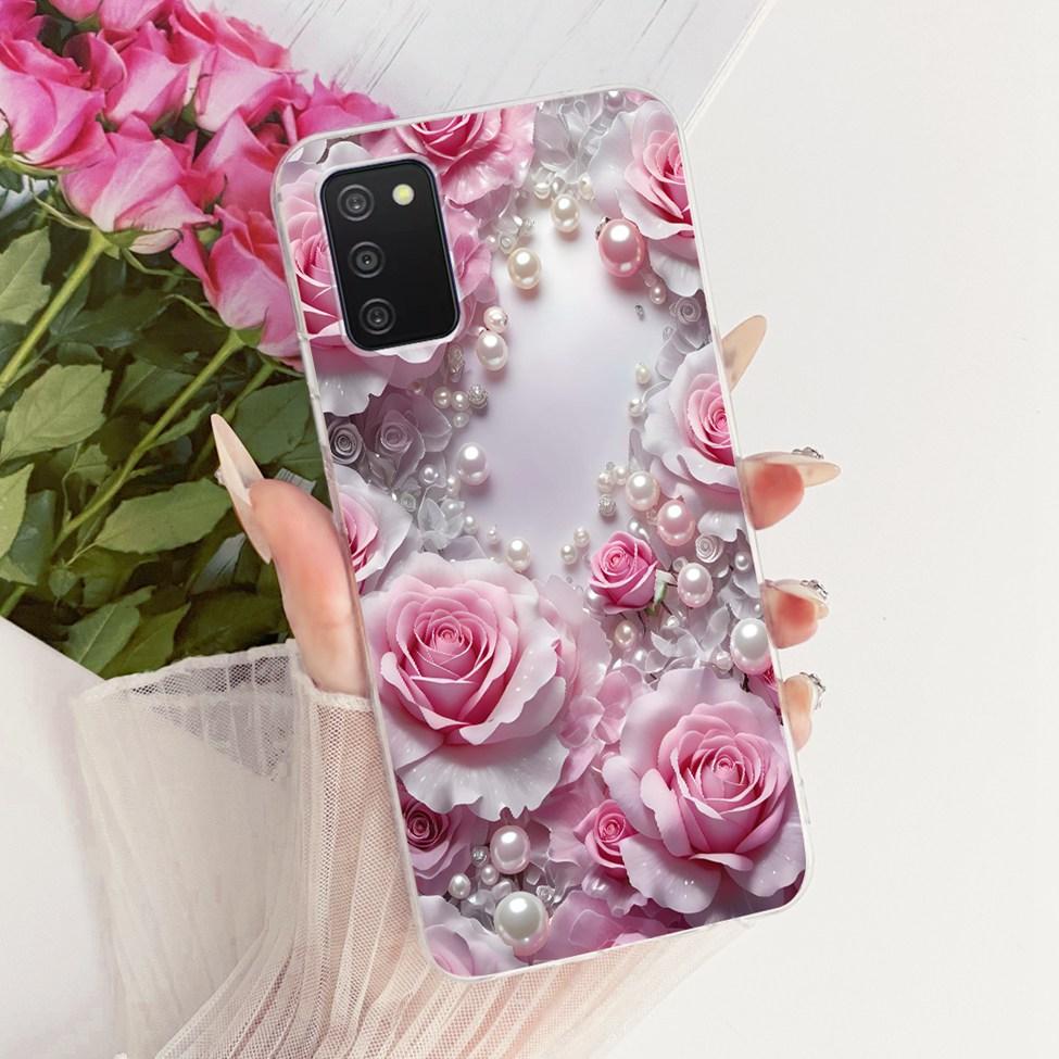 Clear Cover For Samsung A03s Case Cute Fashion Butterfly Funny Painted Casing For Samsung Galaxy A03s SM-A037F SM-A037M SM-A037G