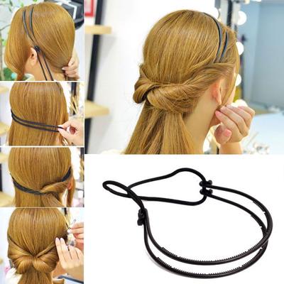 Zhenshiny Diy Volos Ukladka Updo Ponchik Bun Klip Derzhatel Formalnye Francuzskij Tvist Chajnik Kupit Po Nizkim Cenam V Internet Magazine Joom