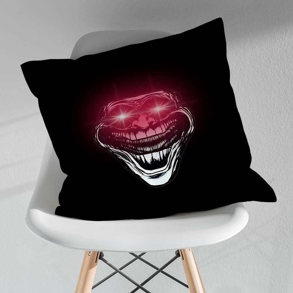 Funny Meme TTroll FFace Pillow Case For 30x30cm45x45cm55x55cm For Home Bedroom Decoration And Protector