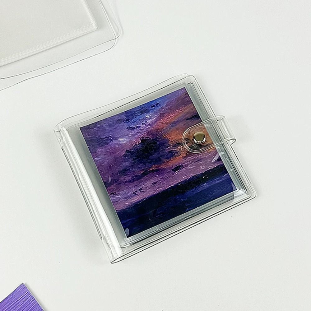 

Card Holder Idol Photo Collection Album Transparent Idol Card Book Photo 6cm