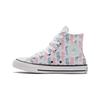 Chuck Taylor All Star Canvas Seahorse Print High Top Kids Canvas Shoes Kids Sneakers White Blue Pink 372871C