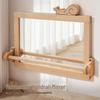 Montessori Baby Standing Training Mirror with Visual Stimulation Handrail