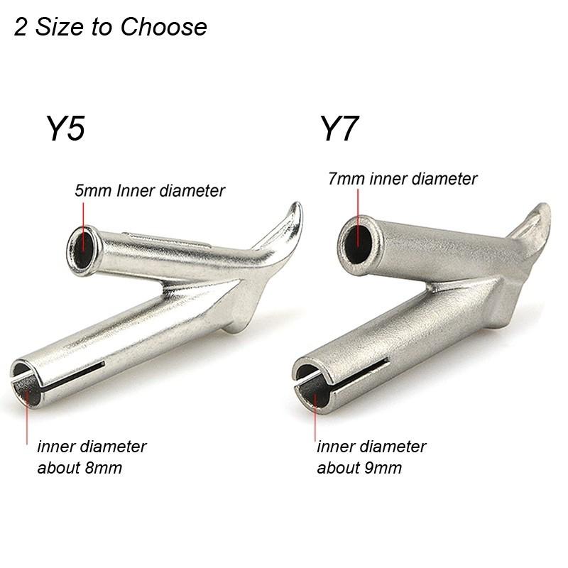 

Nozzles Vinyl Welding 5mm/7mm Head Round/triangular Silver 7mm