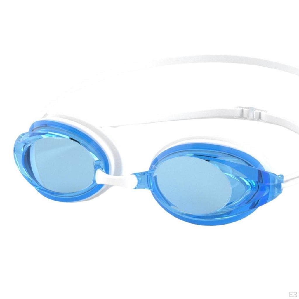 Silicone Swimming Goggles Eyewear Leakproof Clear View Double Straps Soft Glasses for Men
