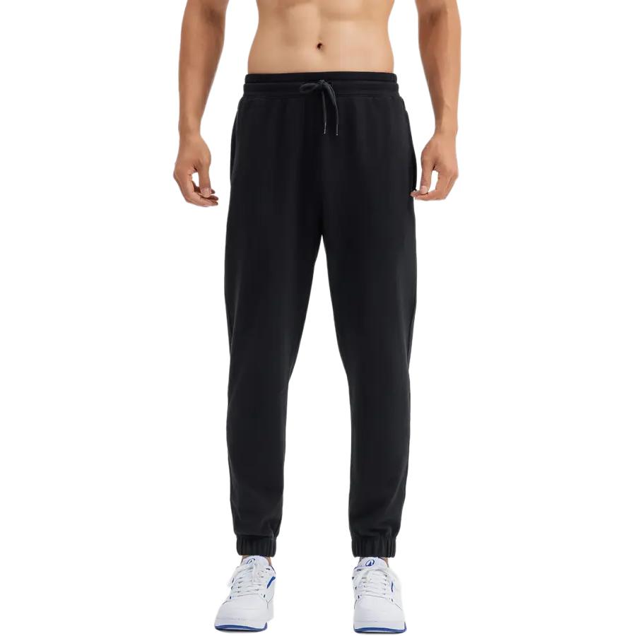 DECATHLON Knitted Sweatpants Men's Black 8926012