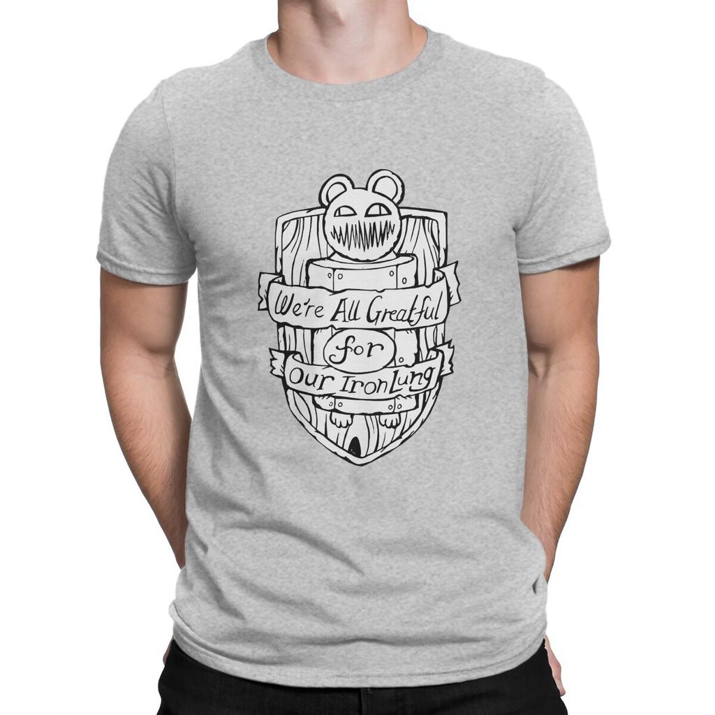 My Iron Lung Illustrated Lyrics Unisexs TShirt Radiohead O Neck Tops Fabric T Shirt Humor Top Quality Birthday Gifts