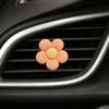 Cute Flower Car Perfume Clip Aromatherapy Air Conditioning Ventilation Ornaments Car Interior Decoration Supplies Car Scent