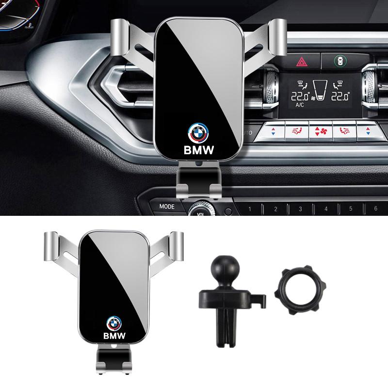 ABS Car Phone Holder Air Vent Clip Mount Mobile Cell Stand Accessories For BMW E90 G80 M3 G30 M5 F82 F83 F20 F21 G42 F95 F96 G06