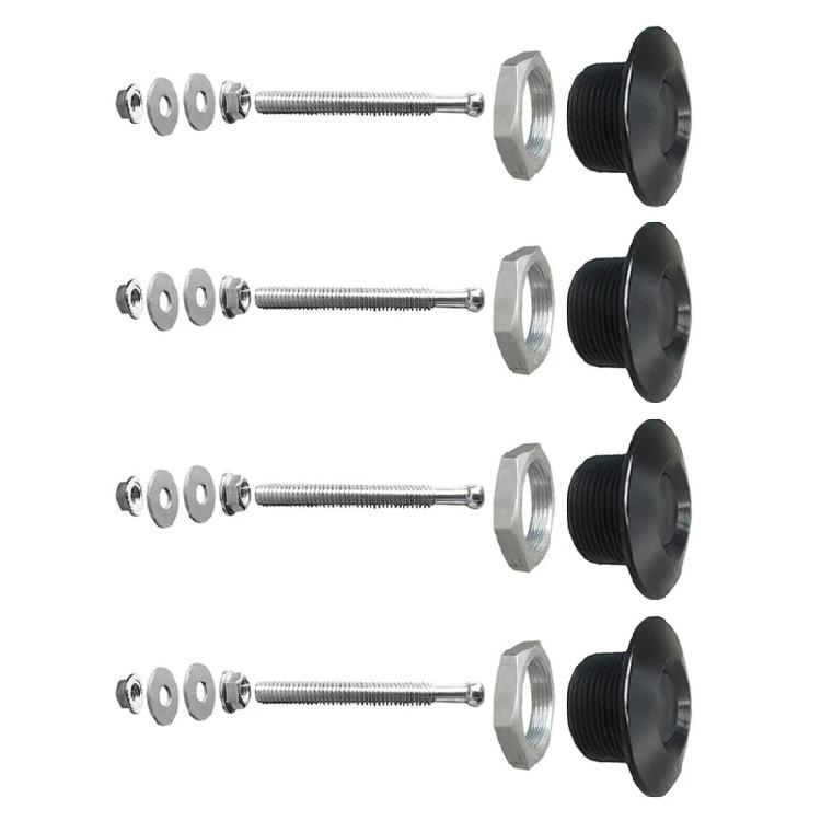 30mm Engine Cover Lock Invisible Anti Theft System Universal Push Button Bonnet Lock For Car Modification