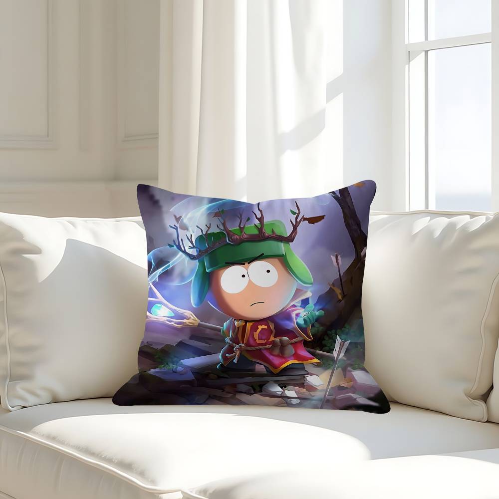 South Park K-Kyle Broflovski Kissenbezug Abnehmbarer Waschbarer Kissenbezug – Ganzjährig Weiches Leinen