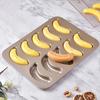 1/10 Hole Baking Pan Carbon Cake Baking Mold Baking Tray Non-Stick Muffin Diy Banana Cake Pan Moulds Baking Pans Bakeware Tools