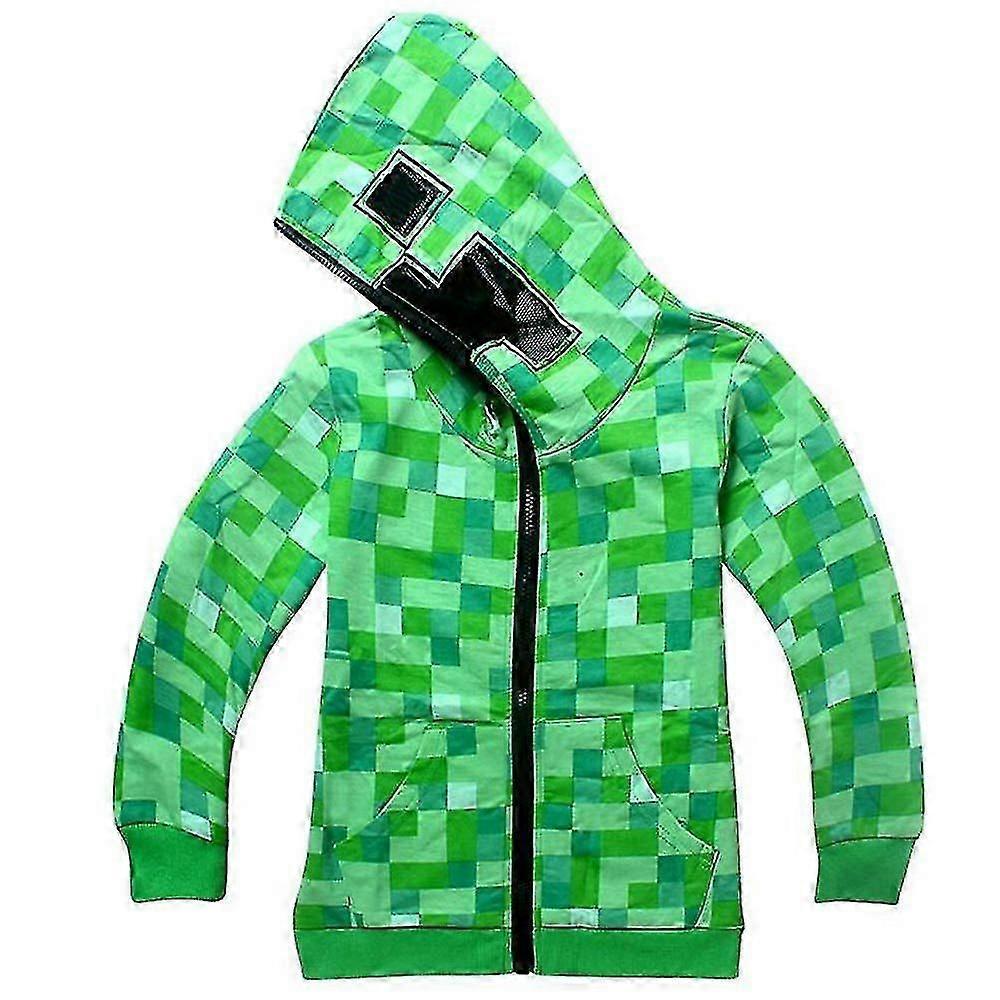 Felpa con Cappuccio Zip Up Bambini Ragazzo Ragazza Felpa con Cappuccio Casual Maglione Top