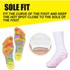1 Pair Thermal Socks Foot Warmer Cotton Fine Workmanship Safety Massage Tool Household Multifunctional Supple To Washable