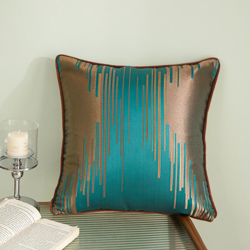 Pernă de spate Jacquard de înaltă precizie Pernă de lux ușor Pernă de pat Pernă de noptieră