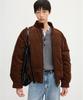 Tngt European-Goose Corduroy Herrington Down Jumper (Brown) Tnju5F205W2