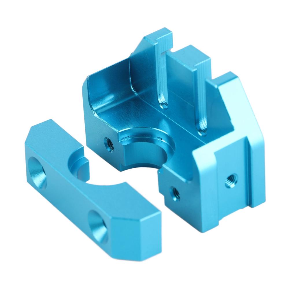 3D Printer All Metal Mount M3 Thread Hole Aluminum Alloy Extrusion Head Hotend Fixed Block for V5