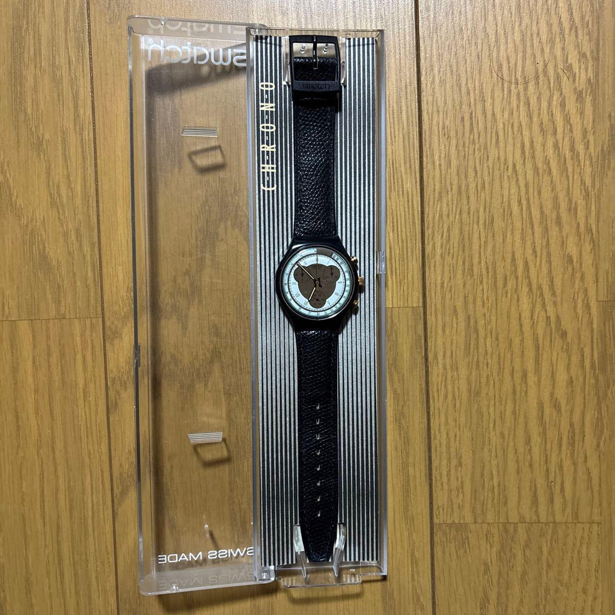 Used SWATCH QUARTZ quartz watch black