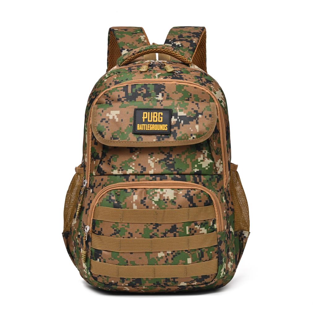 Schoolbag new camouflage backpack large capacity backpack primary and secondary school students schoolbag file bag travel bag computer bag