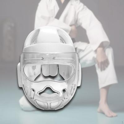 Boxing Helmet Karate Headgear Breathable Protector for Grappling Muay Thai Fighting