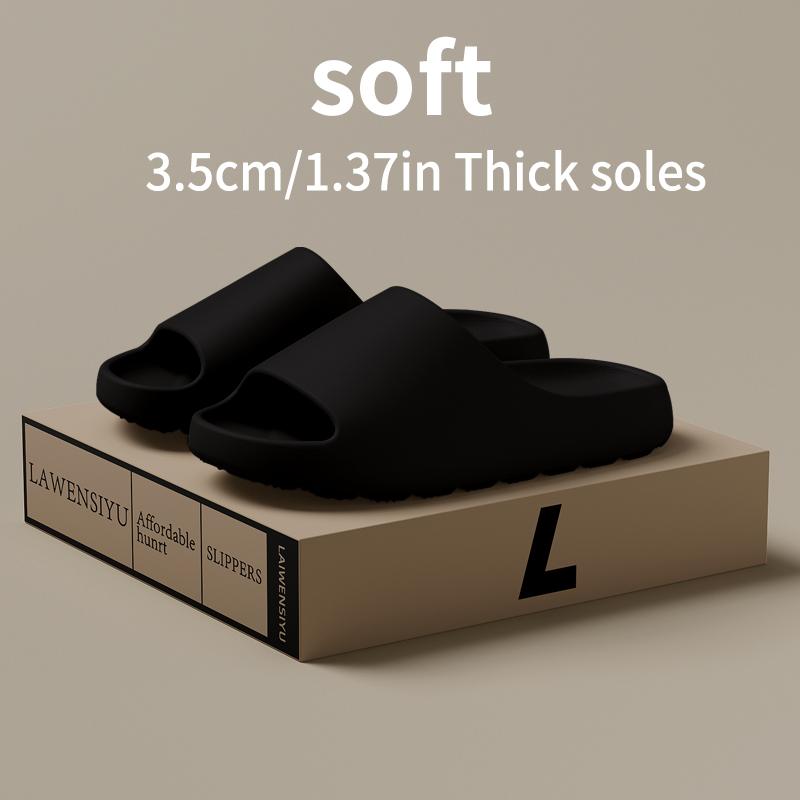 2025 New Coconut Slippers Feel Like Stepping On Shit Thick-soled Sandals Summer New Non-slip Wearing Sandals Men Women Slippers