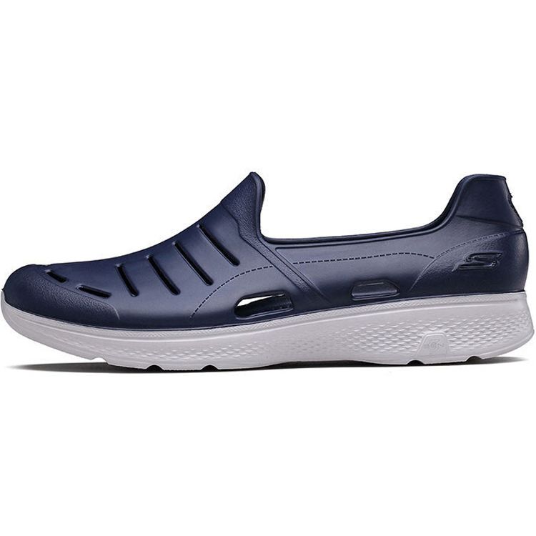Skechers H2 Go Слипоны Дышащая Обувь Creek Мужская Обувь Серо-Синий 54270-NVGY 44.5