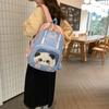 Transparent Students Backpack Multi Pocket Double Shoulder Bags Large Capacity School Bag  College