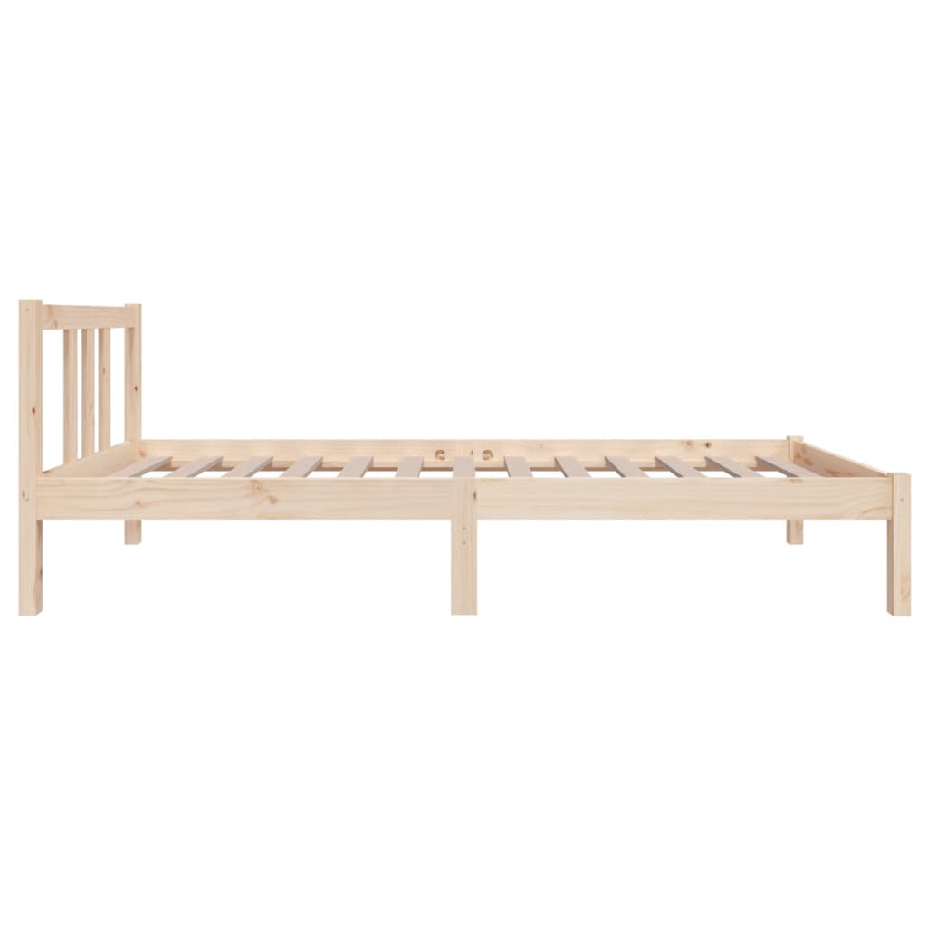 Solid Wood Bed Frame Without Mattress 75 X 190 Cm