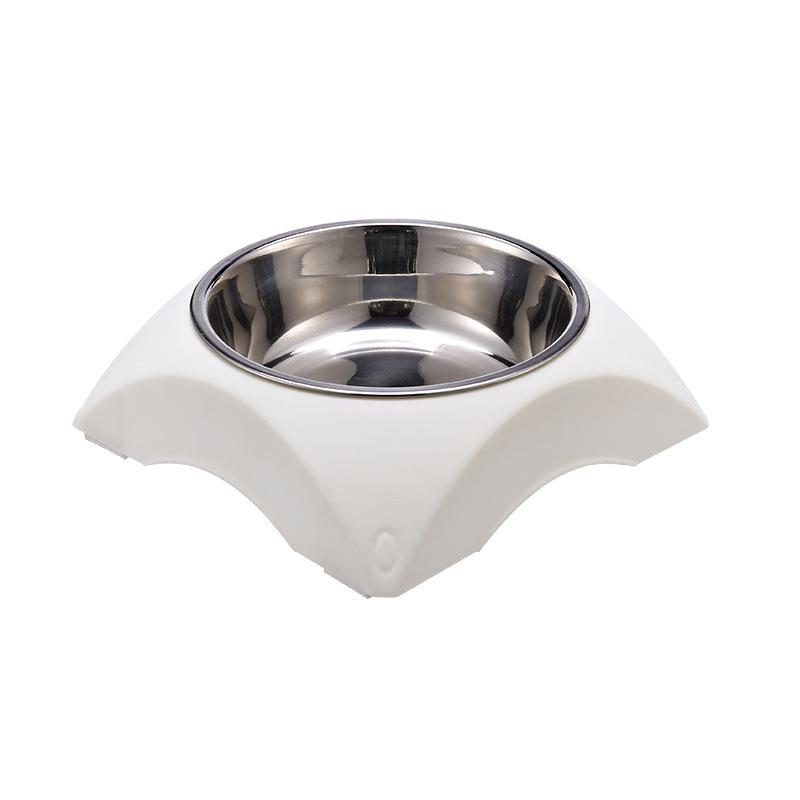 

Cat Bowl Dog Bowl Cat Water Food Supplies Dog Food Bowl Dog Accessories белый