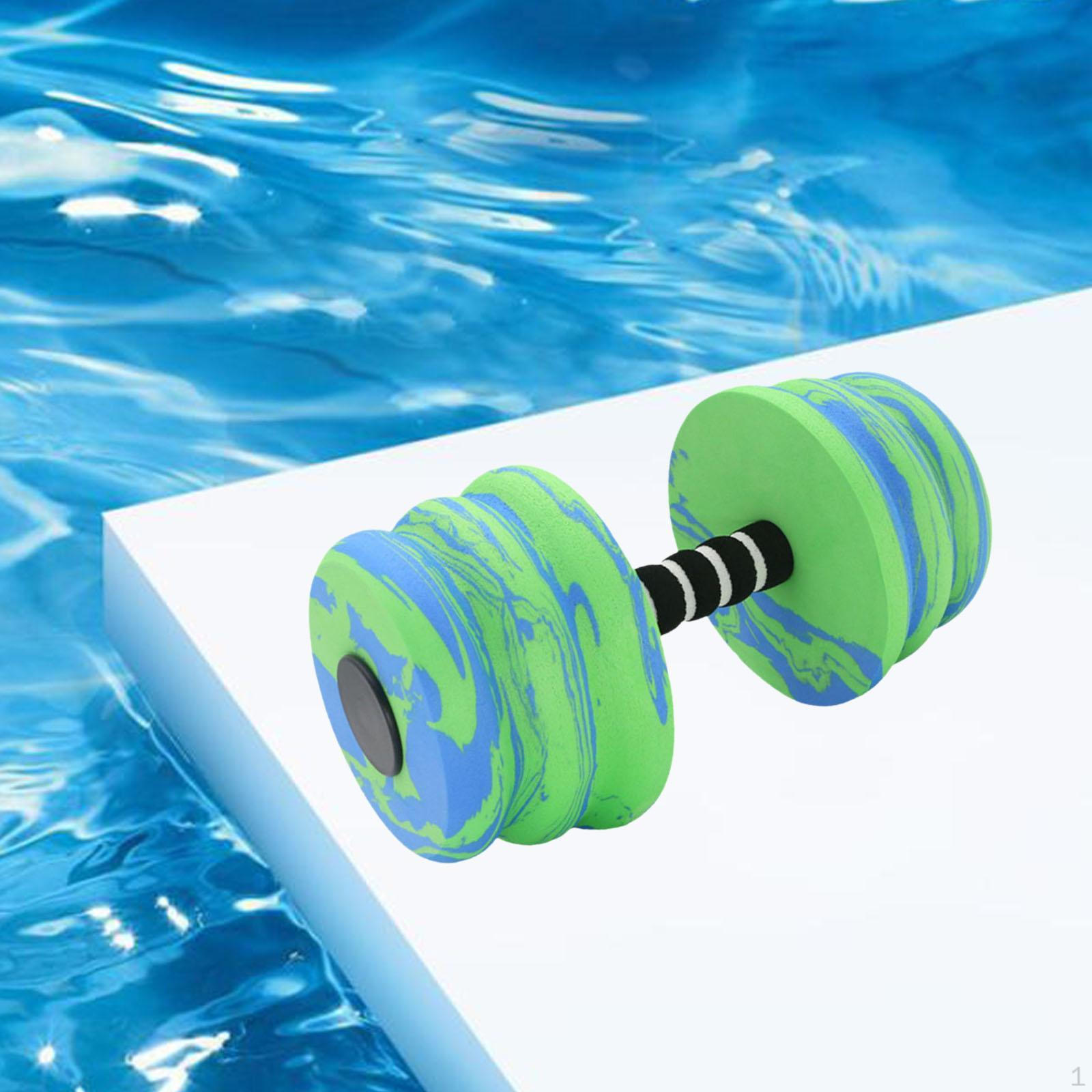 

Аквагантель для аквафитнеса, портативная гантель для плавания Blue Green