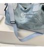 Trendy PU Leather Large-Capacity Travel Bag: Casual Handheld & Single Shoulder Sports Fitness Luggage