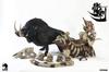 D20studio Battle Bo Knochen Sashimi Schuppe bemalt bewegliche Figur [Schwarz] 1/12 PVC&ABS