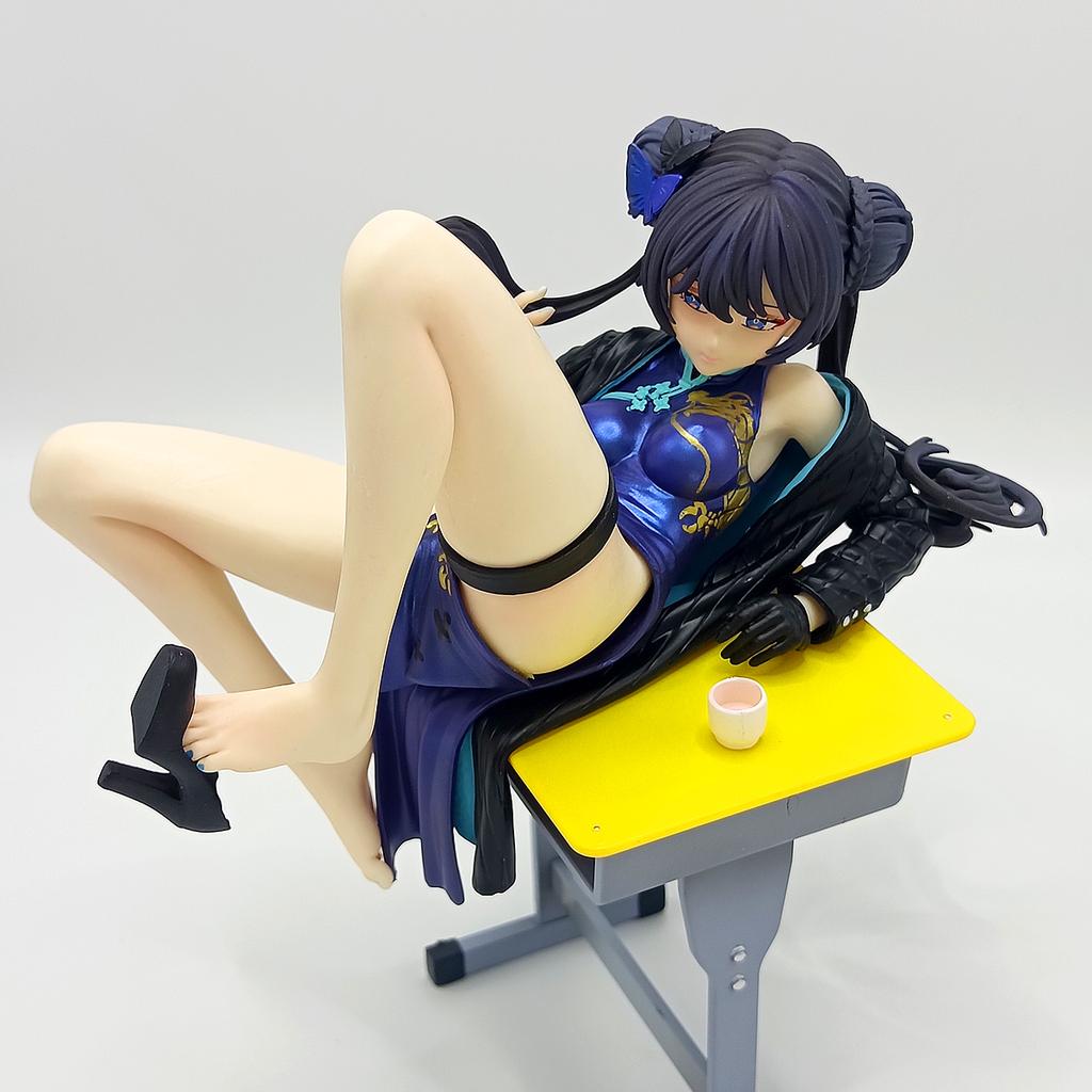 2026 Popular Mi Yin Fei Saki Beauty Girl Series Anime Peripheral GK Handheld Trendy Play Scene Desktop Decoration Ornament Gift