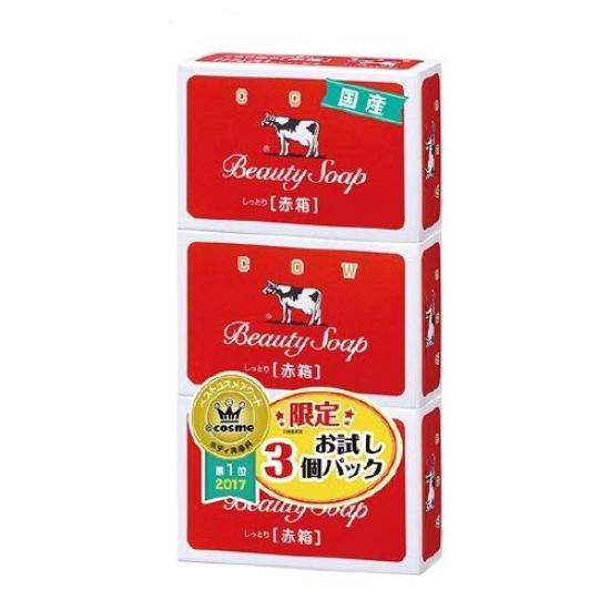 

Коробка красного цвета Cow Brand Trial 3 шт.