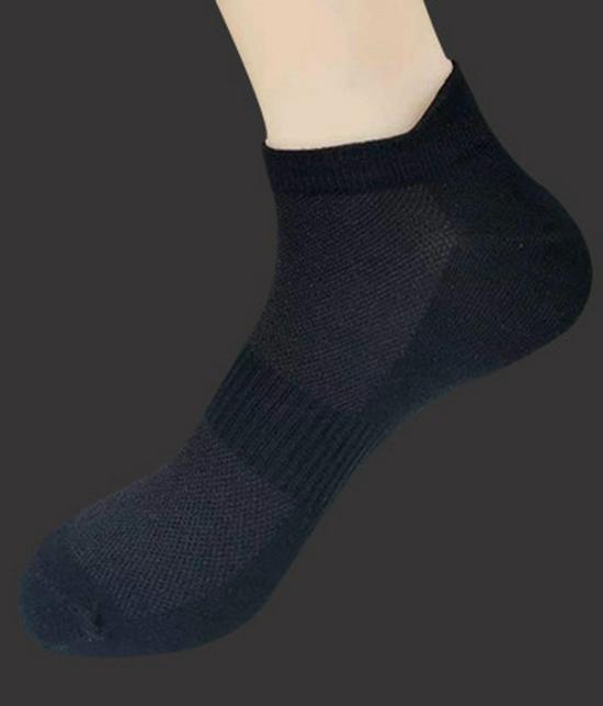 

Plus Size Extra Large Teal Mesh Low Cut Summer Sports Socks - Breathable Cotton for Men 39-44 Size