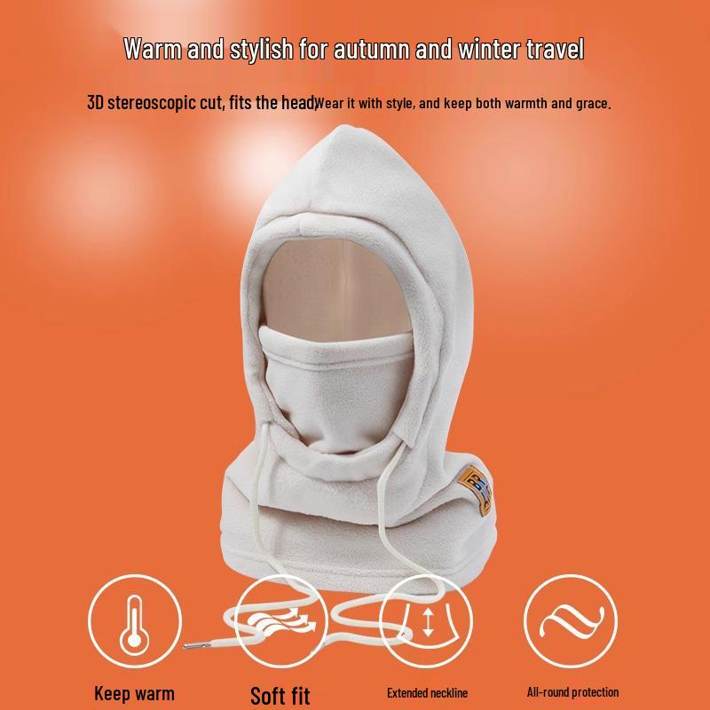 Windproof Winter Balaclava: Full Face Warmth for Men & Women, Ideal for Outdoor Cycling