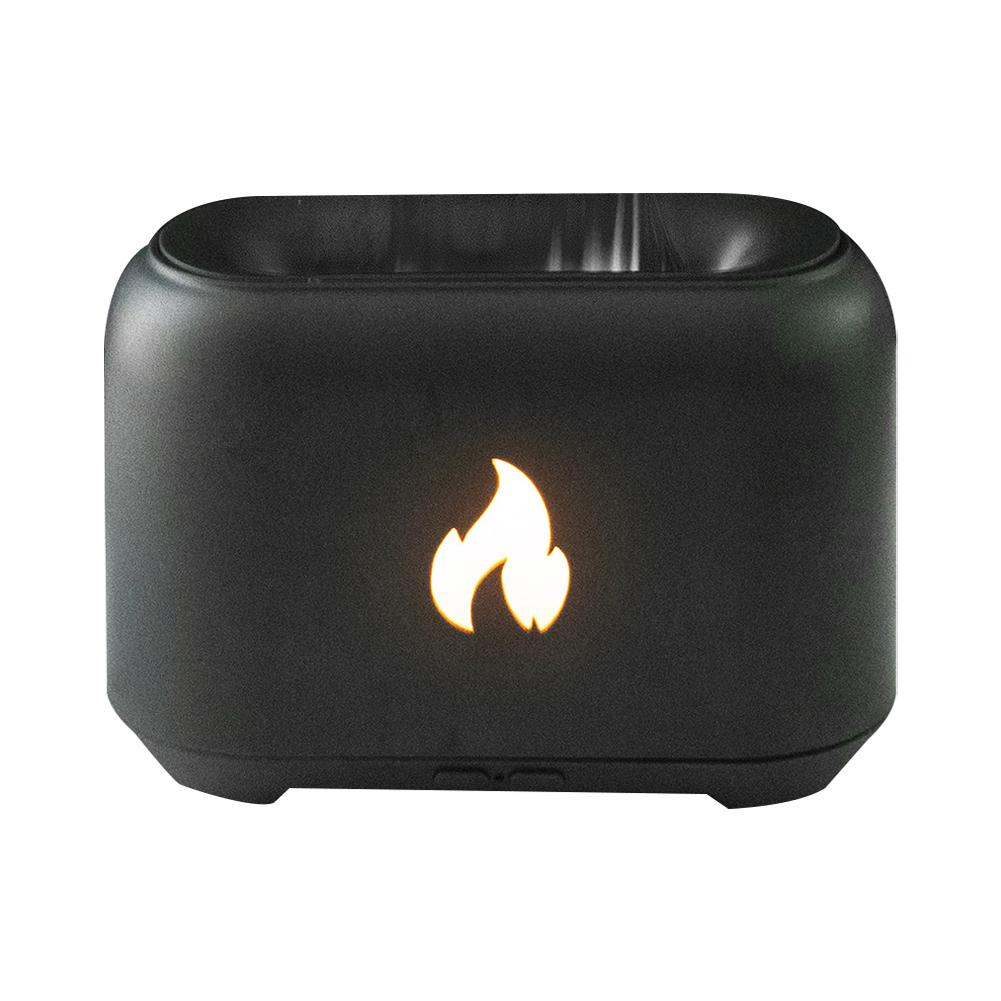 

7 Color Flame Lamp Ultra Quiet Aroma Diffuser Air Humidifier USB Aromatherapy Humidifiers Waterless Auto-Off for Home Office Car