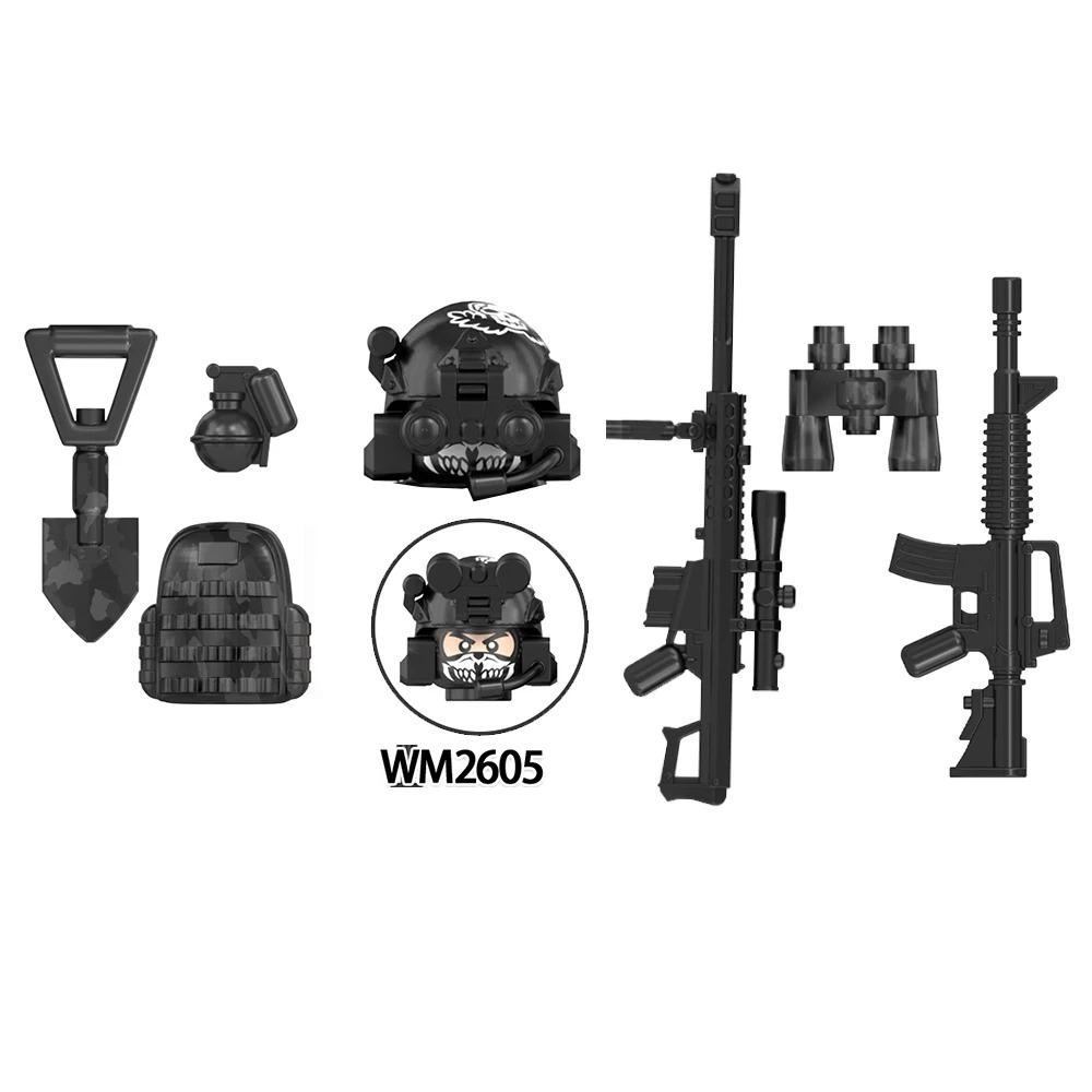 WM6219 Anime Figurine Building Kit - Mini Statue Display Model for Home/Office Decor, Unique Collector’s Toys WM6169 GP201