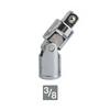 Chrome Vanadium Steel Swivel Drive Adapter Set 1/4 3/8 and 1/2 Inch Drive