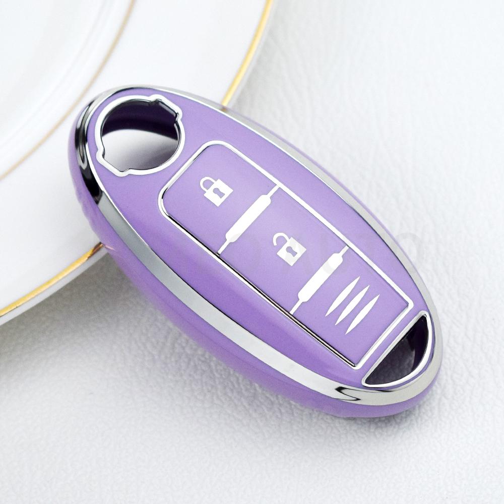 3 Buttons Protect Cover For NISSAN Maxima Altima Versa Sentra Sunny Sylphy Teana Qashqai X-Trail Juke TPU Car Key Shell Case Fob
