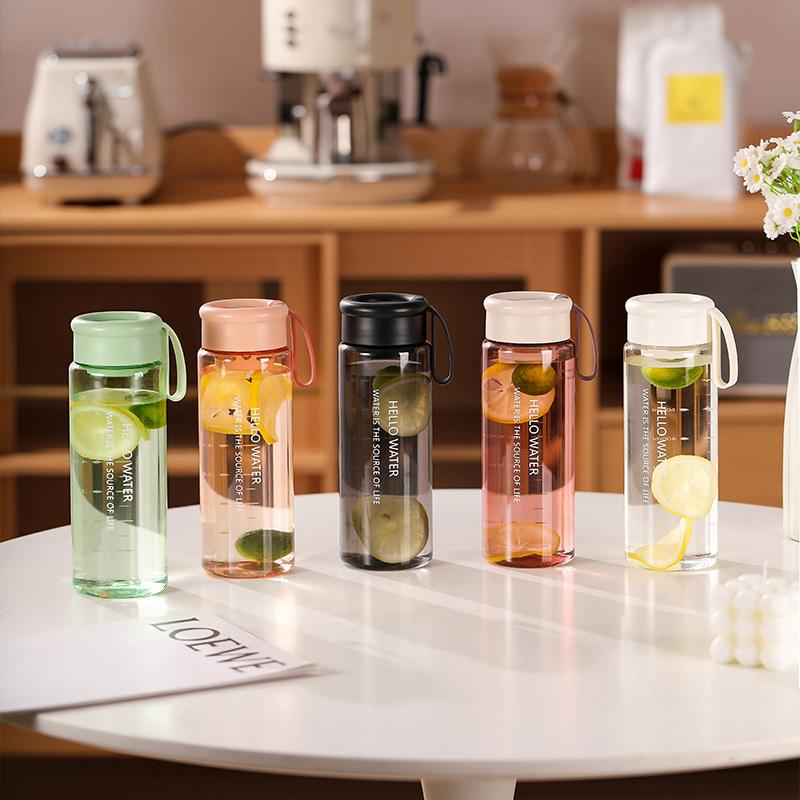 Plastic Water Cup Outdoor Universal Portable Sports Handheld Cup Summer Female Student Large Capacity Cup