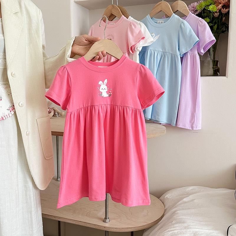 Girls Fashionable Dress For Summer, Cute Princess Dress For Children 100cm