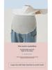 High Elastic Tencel Maternity Wide-Leg Jeans - Casual Summer Wear